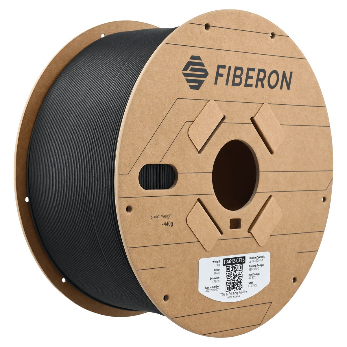 Polymaker FG07002 Fiberon PA612-CF15 Filament 1.75 mm 3000 g