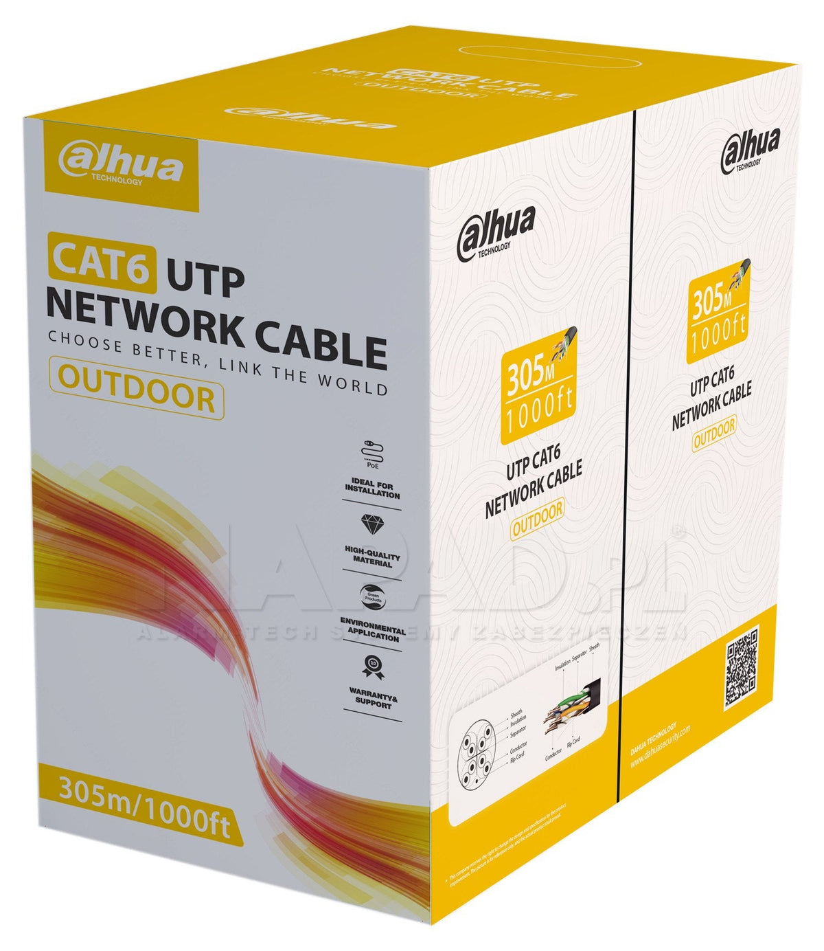 DAHUA UTP Cable PFM920-6UN-BLACK