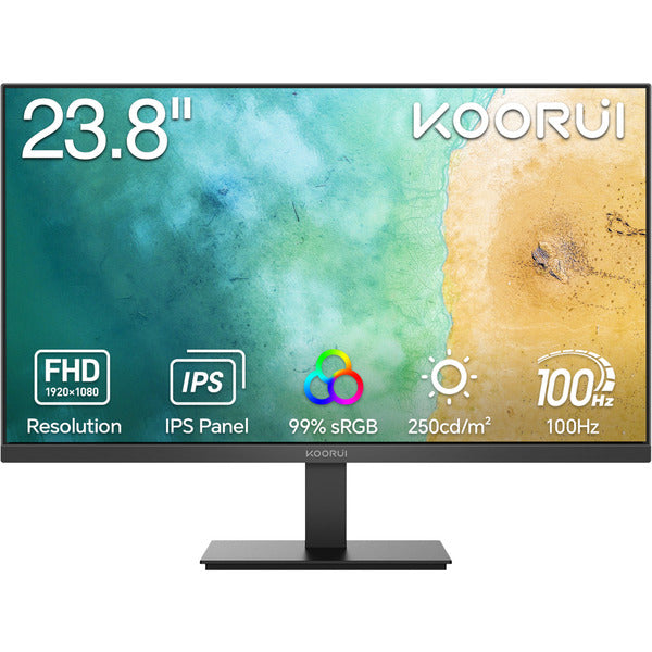Koorui E2411F LED Monitor 23.8 inch Full HD, HDMI, VGA, 100Hz