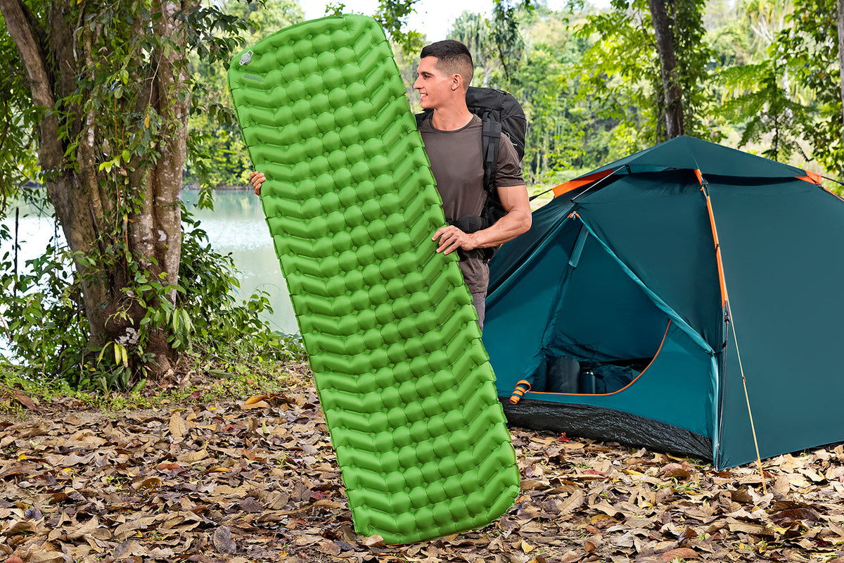 Bestway WanderLite Rectangular Air Mattress 1.88 m x 58.5 cm x 6.5 cm - BW69615
