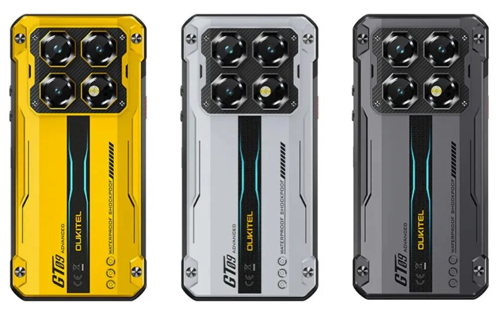 OUKITEL Smartphone WP60 5 G 7.2" 12GB/512GB 10000mAh Yellow | Model: WP60-YW_V2/OL