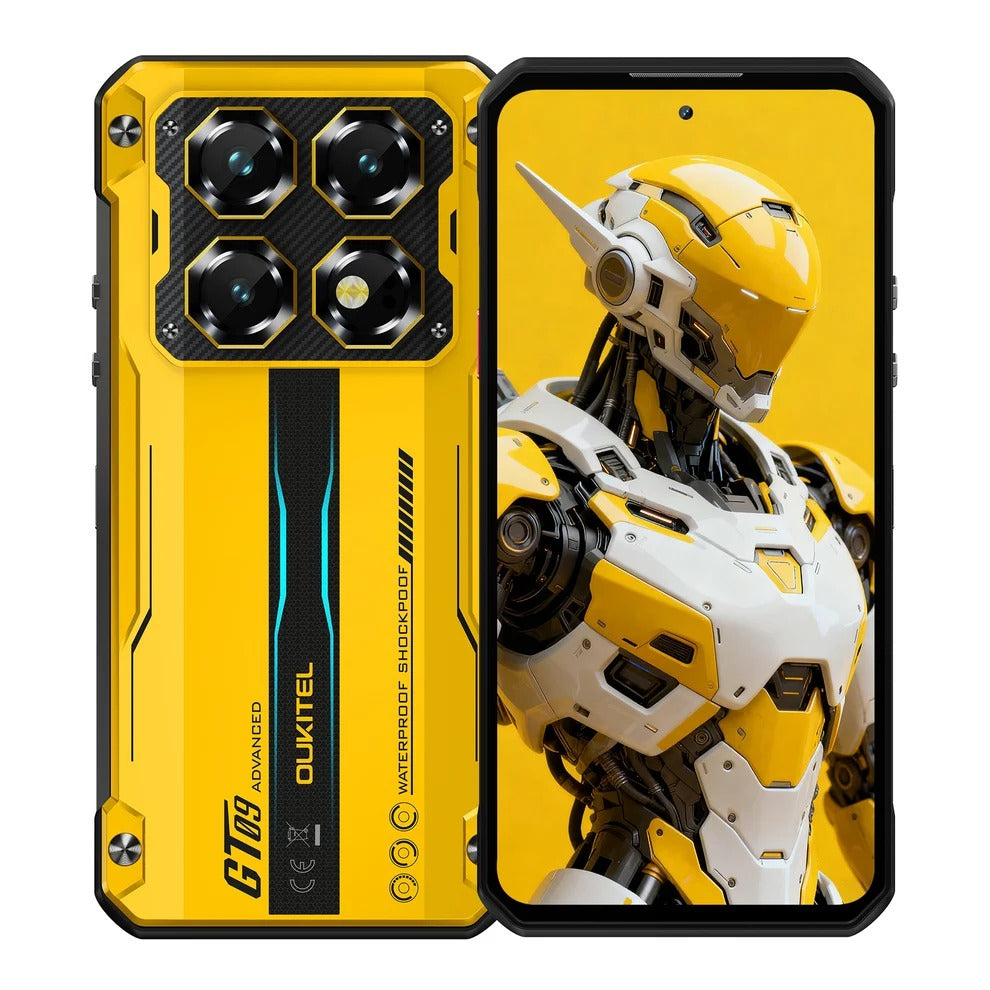 OUKITEL Smartphone WP60 5 G 7.2" 12GB/512GB 10000mAh Yellow | Model: WP60-YW_V2/OL