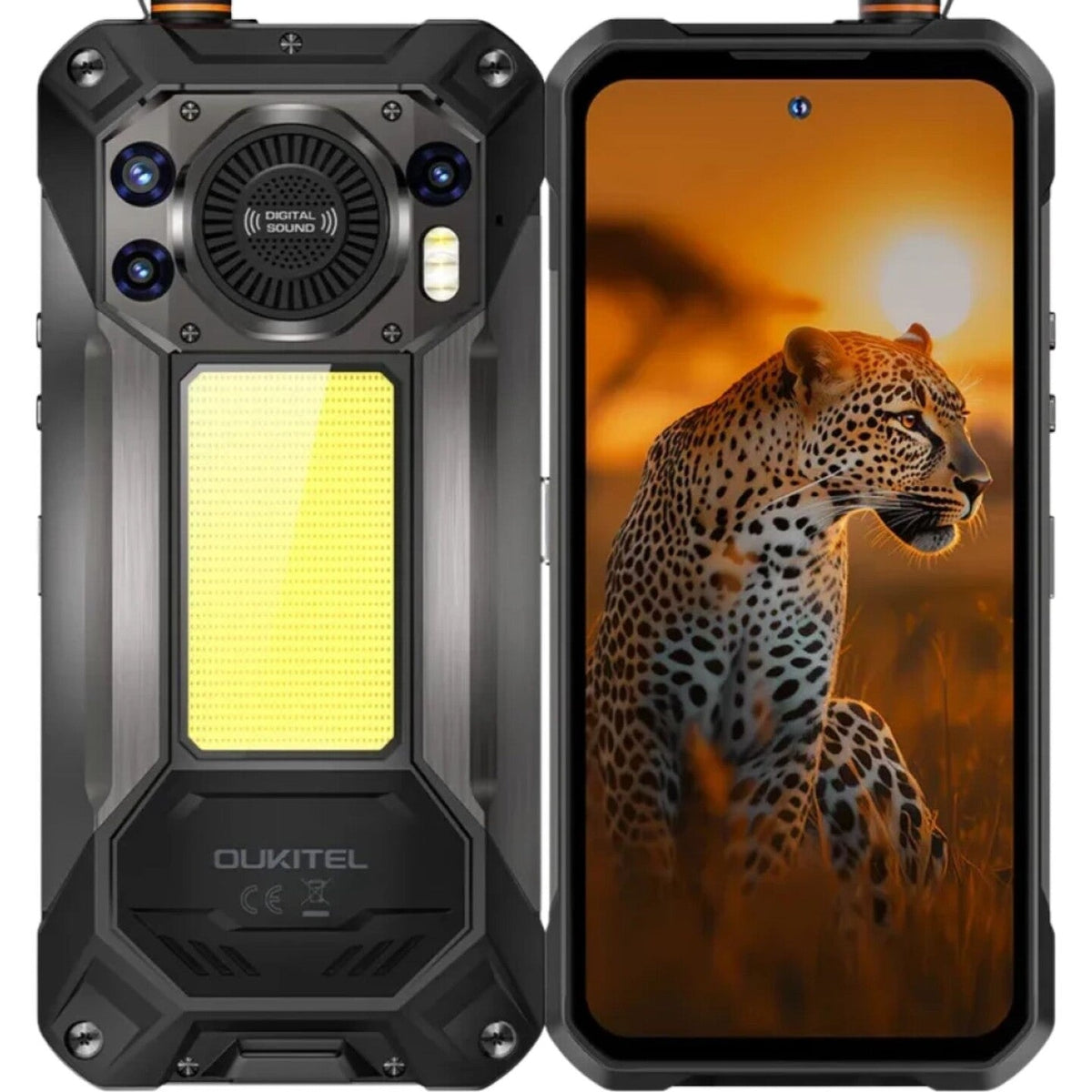OUKITEL Smartphone WP61 Plus 5 G Walkie-Talkie 5 G 6.78" 12GB/512GB 20000mAh Black