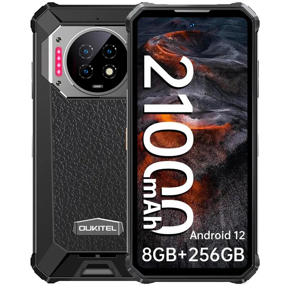 OUKITEL G6 6.52" Smartphone 8GB 256GB 10600mAh Green G6-GN/OL