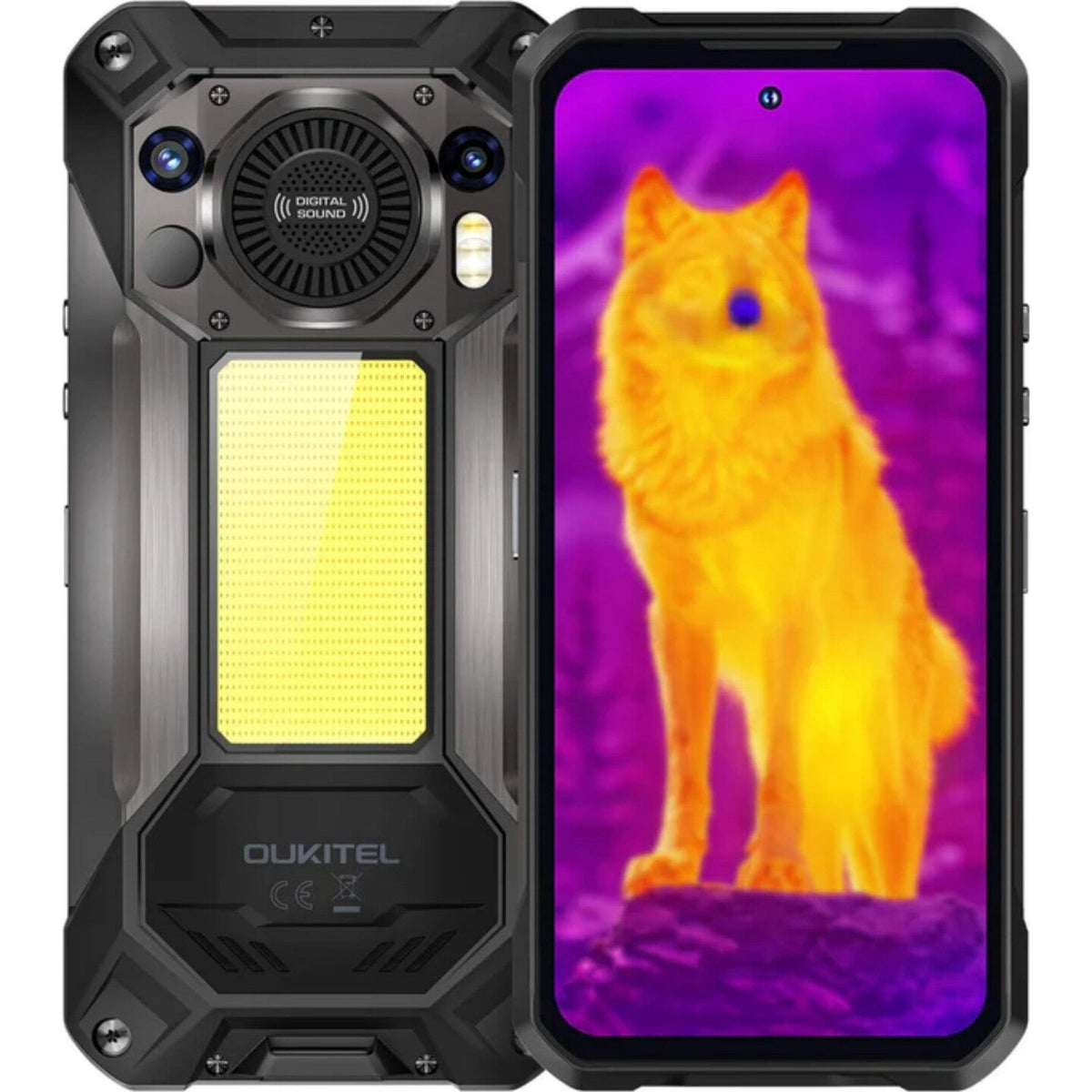 OUKITEL WP61 Ultra Thermal 5 G 6.78" 12/512GB Black | Smartphone