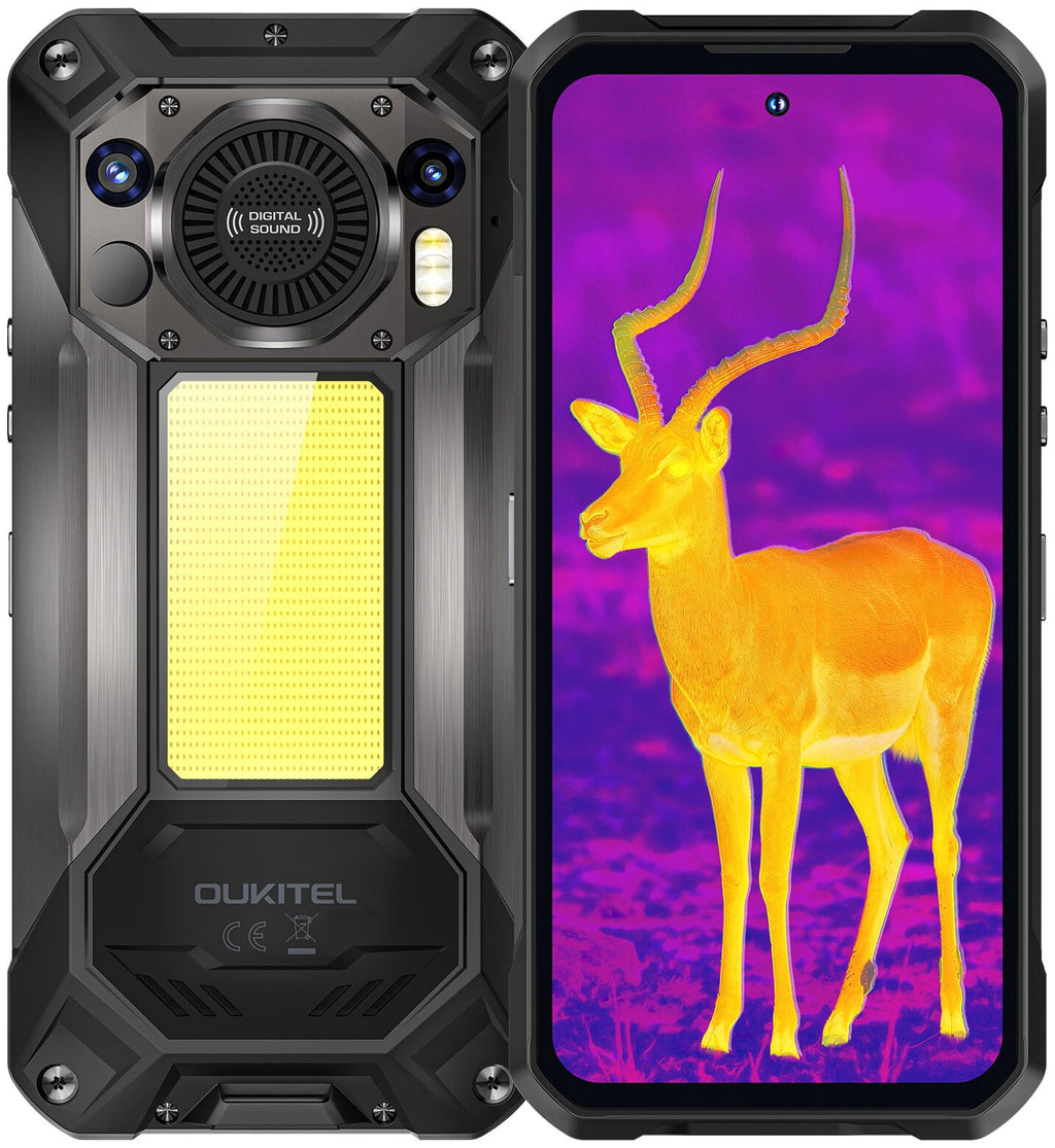 OUKITEL WP61 Ultra Thermal 5 G 6.78" 12/512GB Black | Smartphone