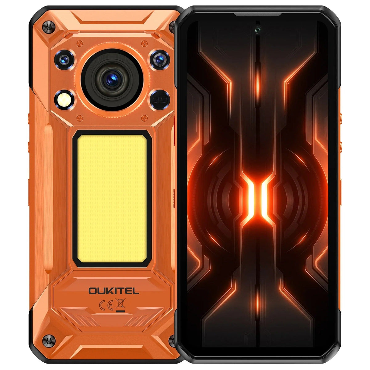 OUKITEL Smartphone WP500 6.78" 12GB/1TB 10000mAh Black | Model: WP500-BK/OL