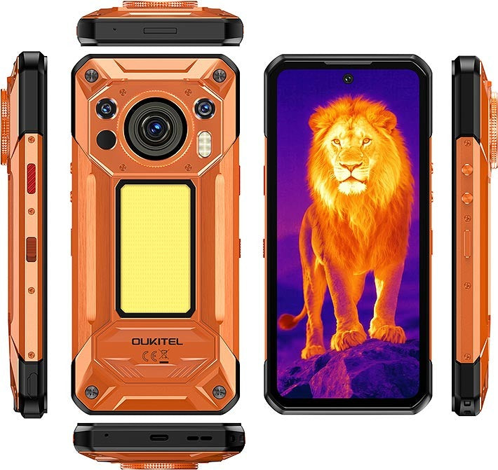 OUKITEL WP500 Ultra Smartphone 6.78" 12GB/1TB Orange