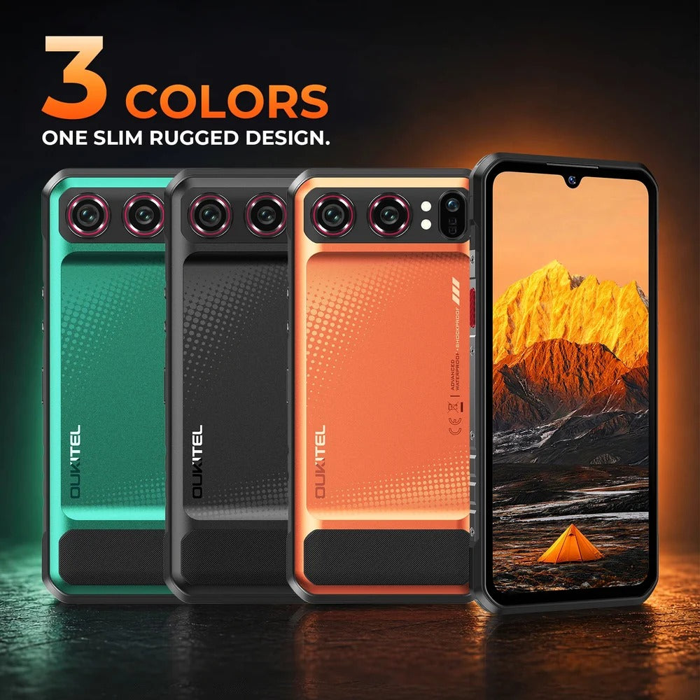 OUKITEL Smartphone WP68 Air 5 G 12GB/512GB 8000mAh Green | Model: WP68Air-GN/OL