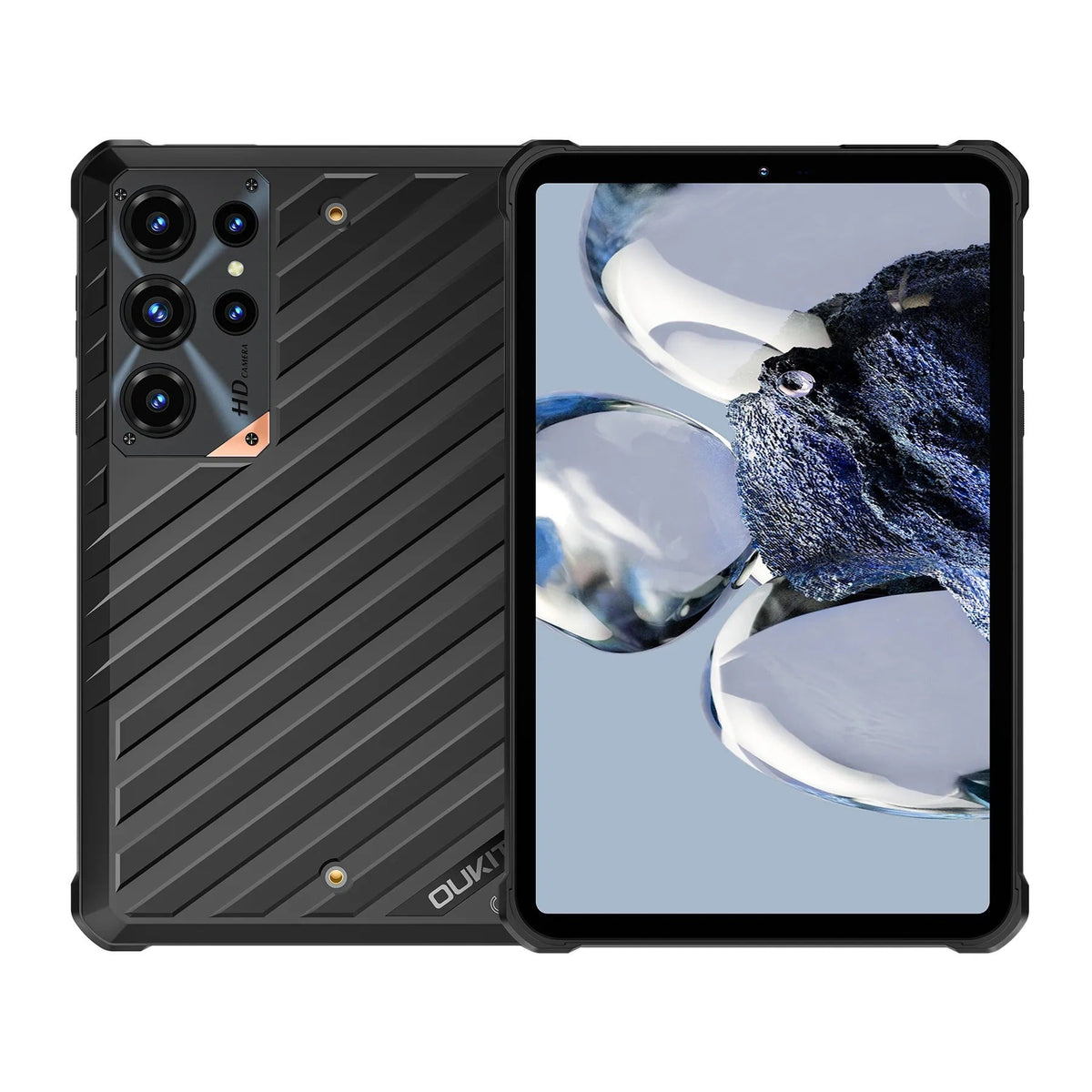 OUKITEL Tablet RT11 5 G 8GB/128GB Black Rugged 10000mAh