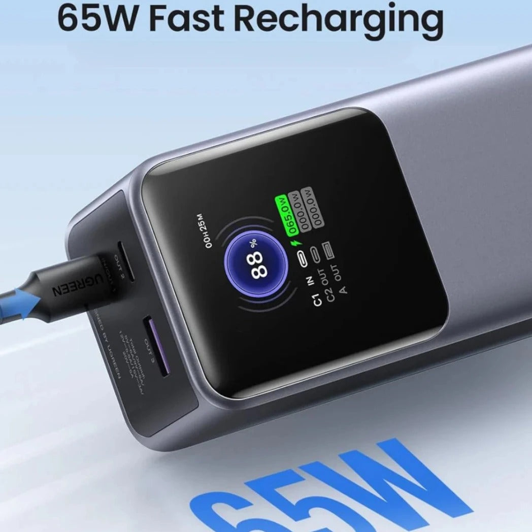 UGREEN 25000mAh 200W Fast Charging Powerbank (35525B)