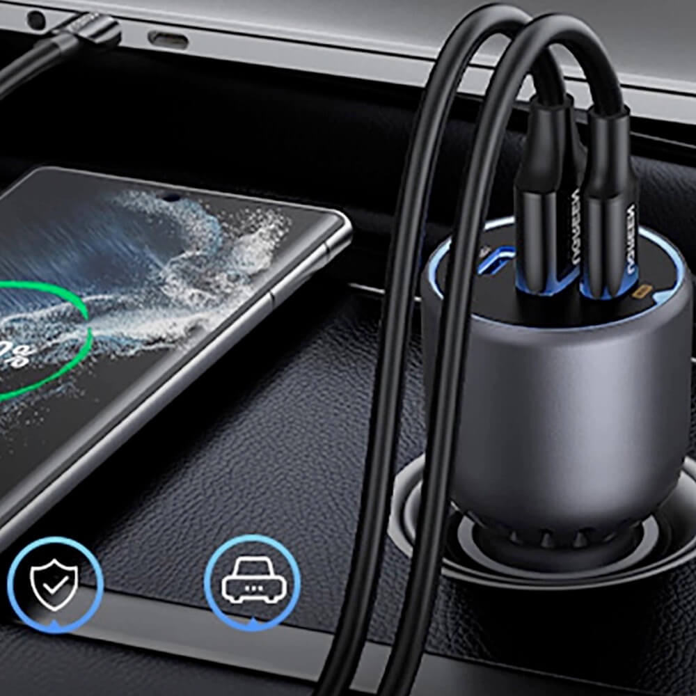 UGREEN EC705 Charger 1x USB-A 2x USB-C 3A | Model 48215619