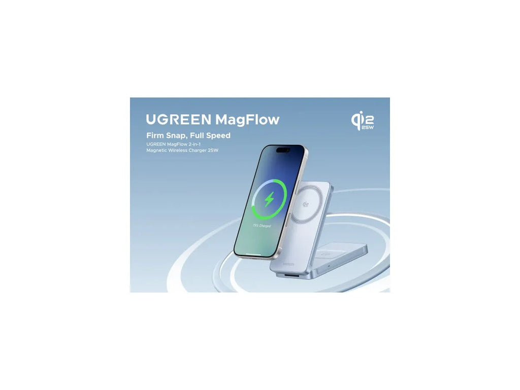 UGREEN 2-in-1 MagFlow Induction Charger | Model 52999
