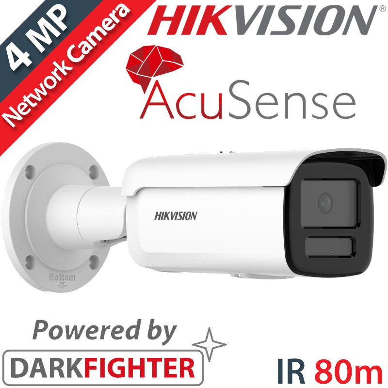Hikvision Pro Series DS-2CD2T46G2H-4I(4 mm)(eF) Outdoor IP Security Camera 2688 x 1520 Pixels
