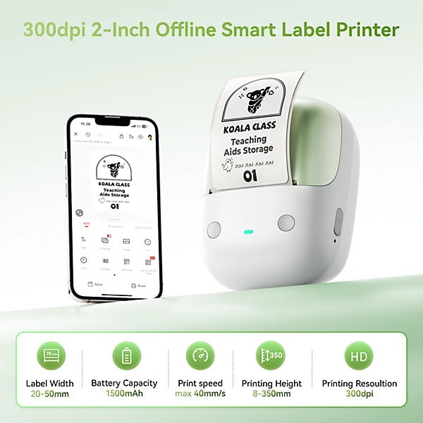 NiiMbot Label Printer B2 Pro Green NB-B2 Pro/GN