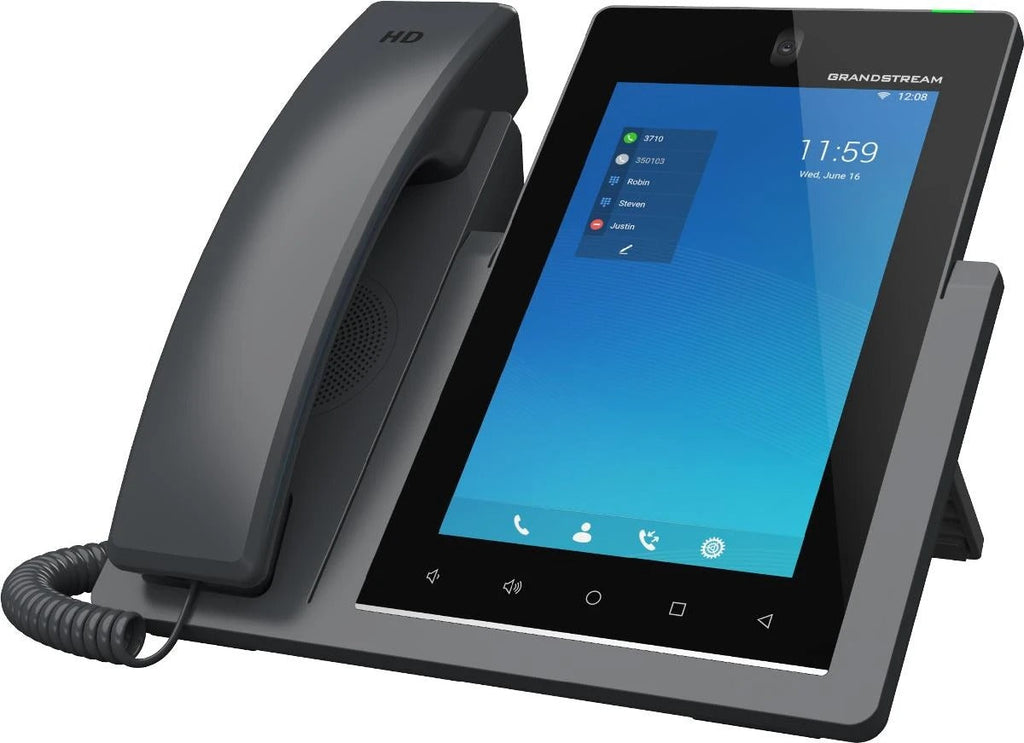 Grandstream GXV3470 - IP Video Phone - with Digital Camera, Bluetooth - Wi-Fi/ Bluetooth 5.0 - 10-way Call Function 802.11a/b/g/n/ac/ax