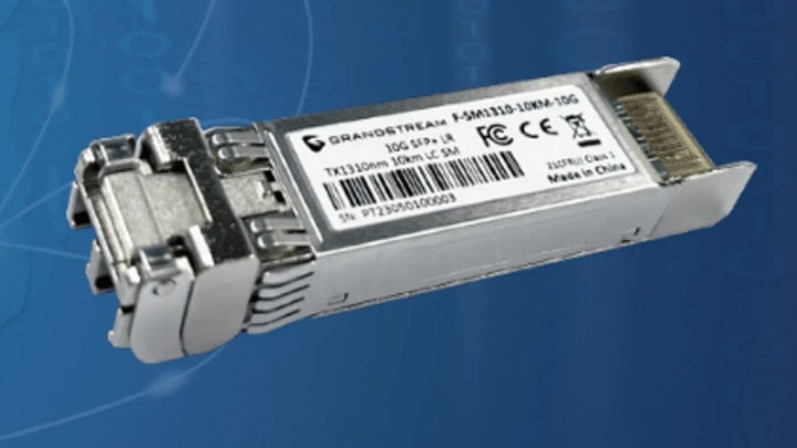 Grandstream SFP+ Transceiver Module 10GbE 10GBase-LR LC Single-Mode 1310 nm F-SM1310-10KM-10 G