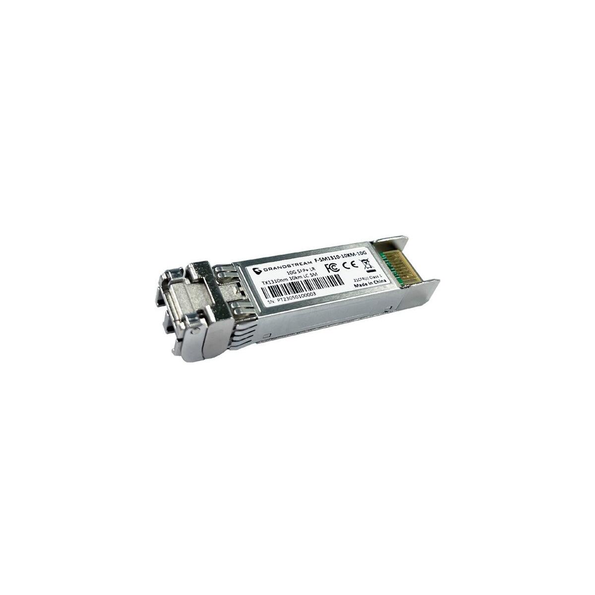 Grandstream SFP+ Transceiver Module 10GbE 10GBase-LR LC Single-Mode 1310 nm F-SM1310-10KM-10 G