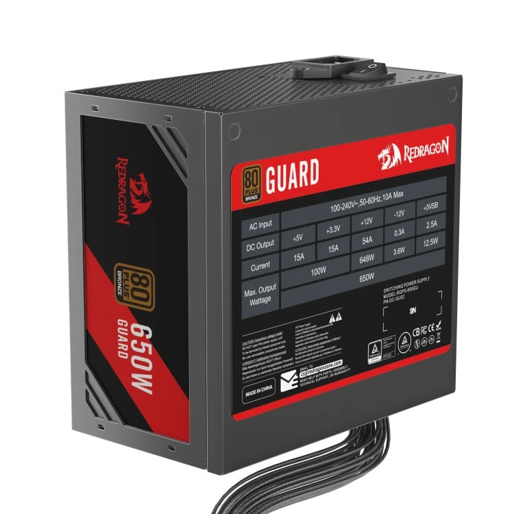 REDRAGON Power Supply 650W ATX GC-GU02