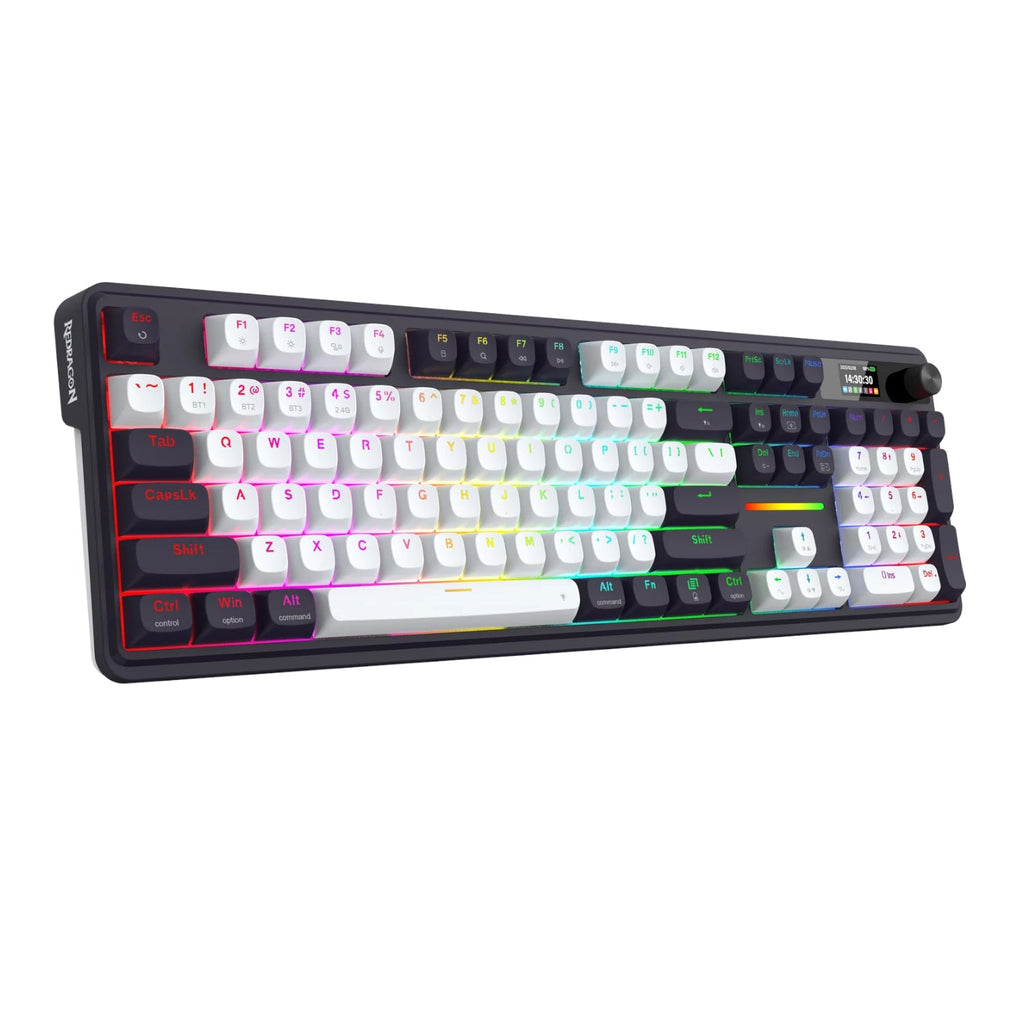 REDRAGON Terraflare Manbo Linear Switch Keyboard | Model: K762WB-RGB-PRO