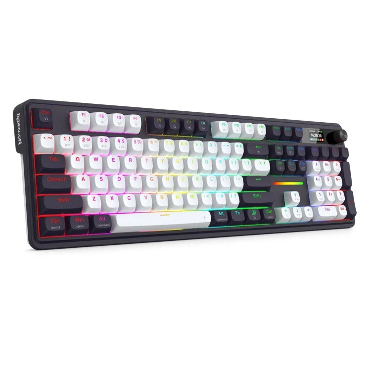 REDRAGON Terraflare Manbo Linear Switch Keyboard | Model: K762WB-RGB-PRO
