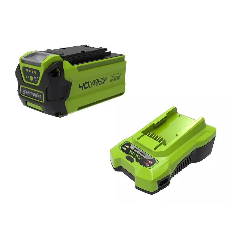 GREENWORKS 40V Charger 2A + Battery 4Ah GSK40B4