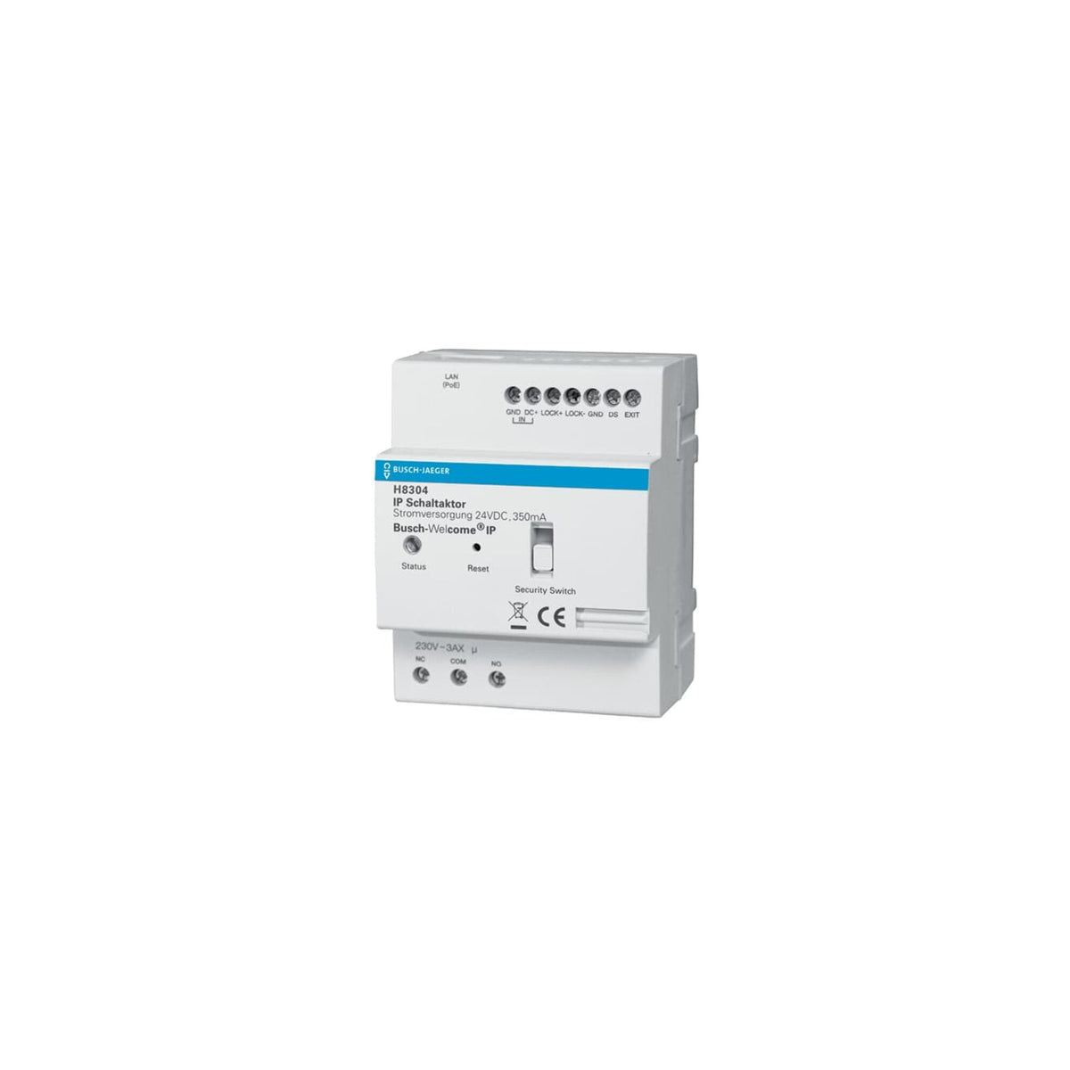 Busch-Jaeger IP Switching Actuator H8304-03 (2TMA130160H0061)