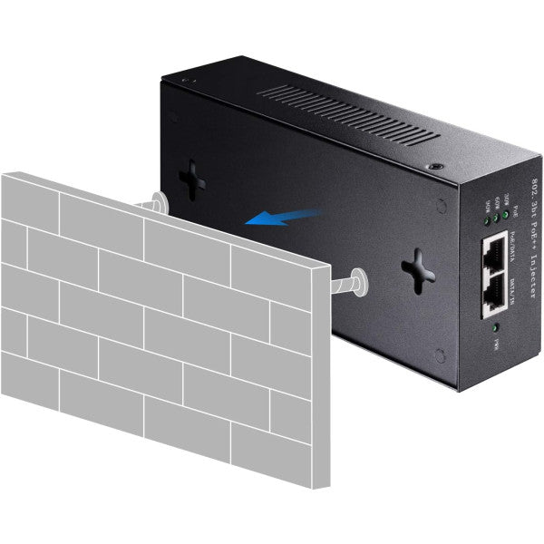 cudy POE400 PoE Injector - 1 GBit/s - IEEE 802.3bt, IEEE 802.3af, IEEE 802.3at