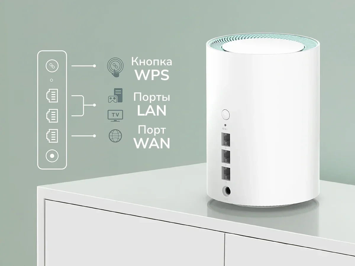 CUDY AX1500 Wi-Fi 6 Gigabit Mesh Solution 2-Pack - M1500(2-Pack)