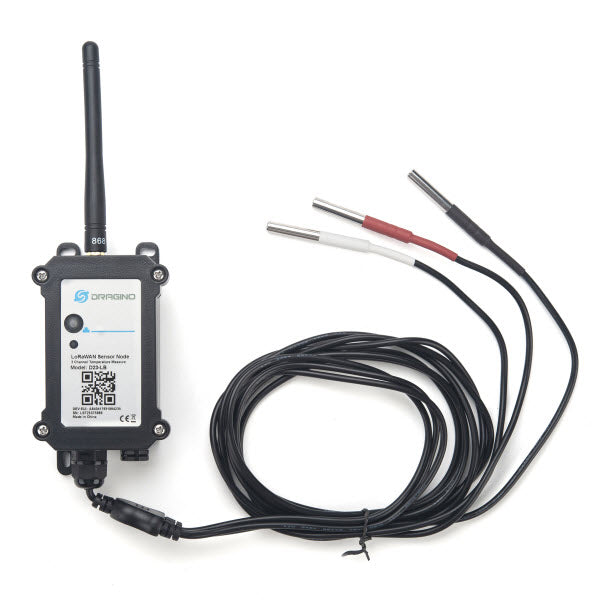 DRAGINO LoRa Temperature Sensor Node Outdoor - 868 MHz - Waterproof - Model D23-LB-EU868