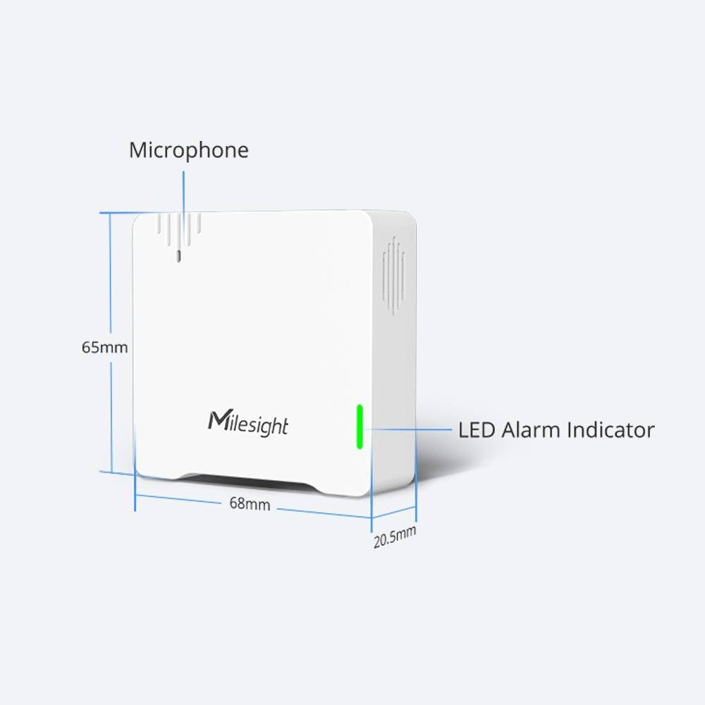 Milesight IoT LoRaWAN Sound Level Sensor WS302