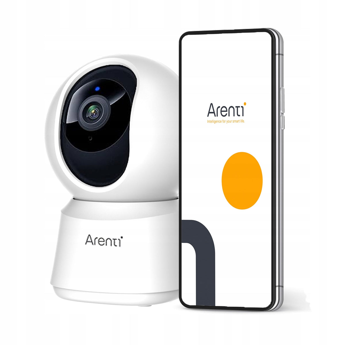 Arenti 3MP/2K Wireless Camera with Solar Panel and Rotation Function