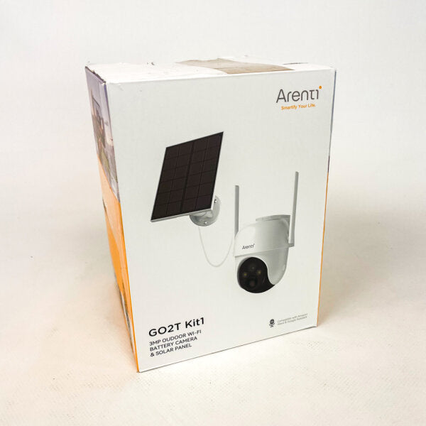 Arenti Wireless Camera + Solar Panel UHD 2K/3MP | Model: GO1+SP3-GO1-Kit1
