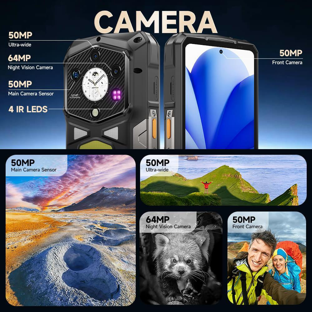 Ulefone Smartphone Armor 29 Ultra 16GB/1TB 5 G Black UF-A29U