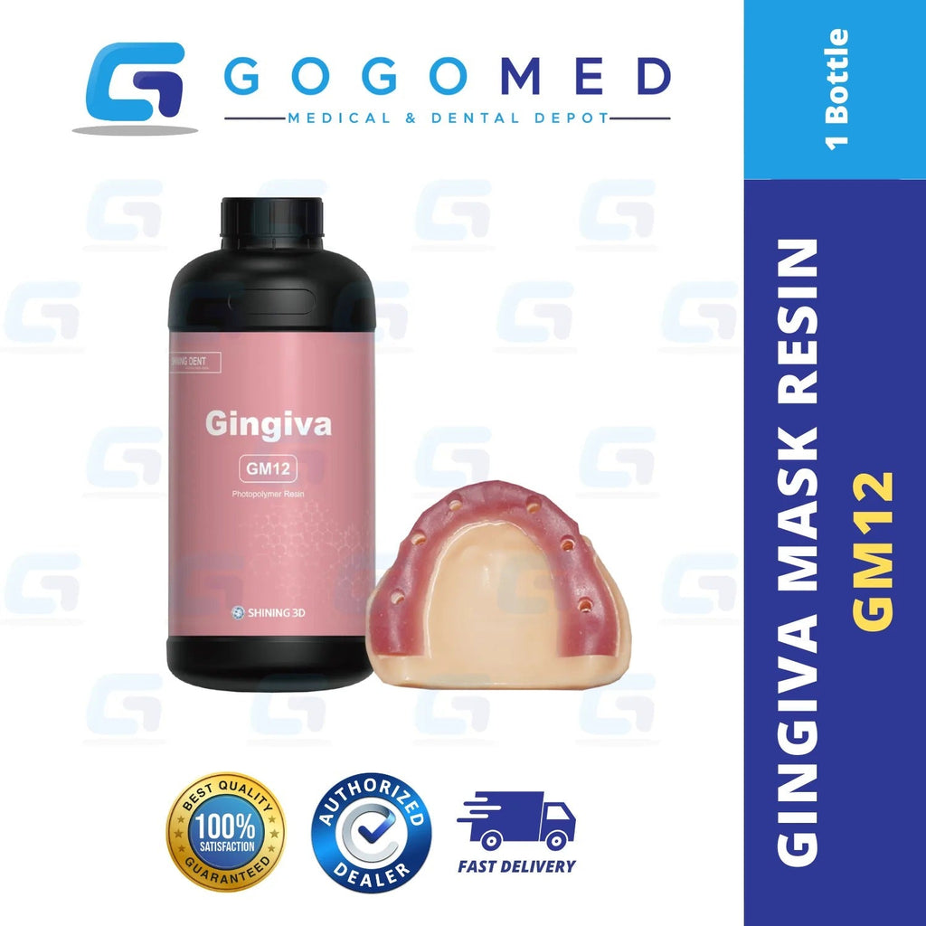 GM12 Dental Gingiva Mask 1 kg Shining 3D Resin (M00004702)