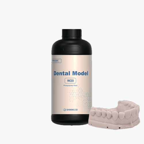 Shining 3D W20 Dental Washable Model Resin - 1 kg - M00004741