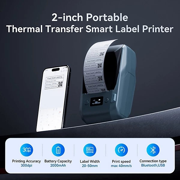 NiiMbot M2_H Label Printer Blue 100899080
