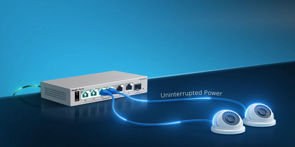 Ruijie RG-ES207GS-P 4-Port PoE Switch with 2 Uplink
