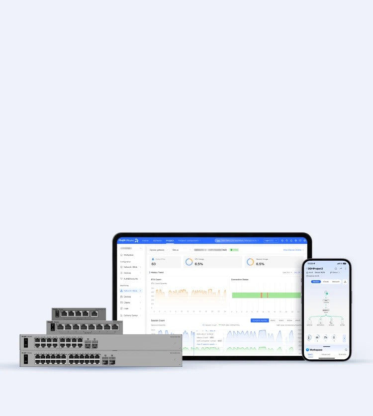 Ruijie SWITCH RG-ES208GC-V2 8-PORT REYEE 26957