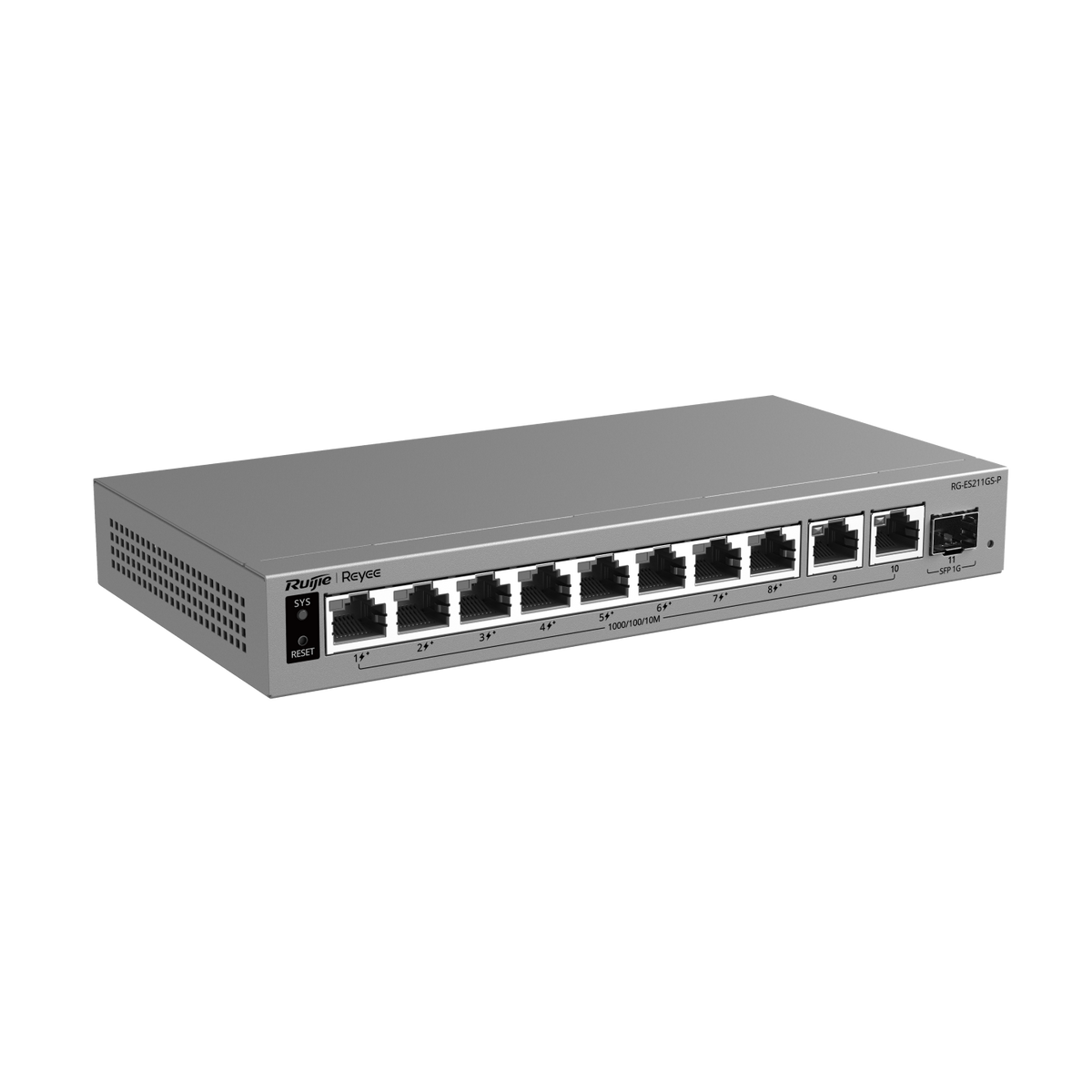 Ruijie SWITCH POE RG-ES211GS-P 8-PORT + 2 UPLINK