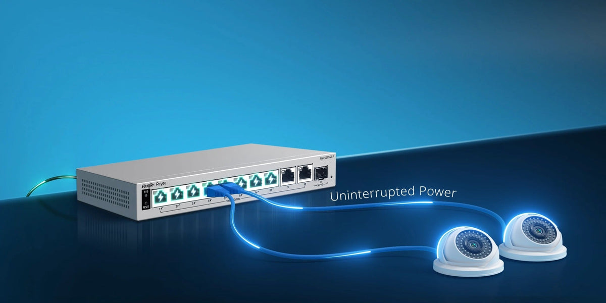 Ruijie SWITCH POE RG-ES211GS-P 8-PORT + 2 UPLINK