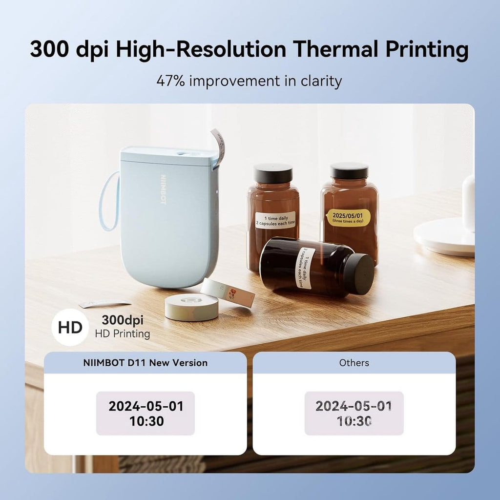 NiiMbot Label Printer Blue | Model: NB-D11/GN