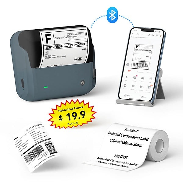 NiiMbot Label Printer B4 Space Blue B4 Space Blue
