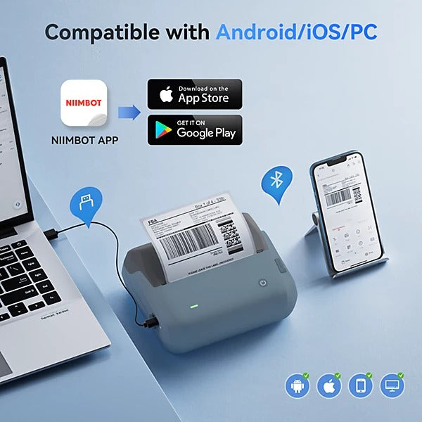 NiiMbot Label Printer B4 Space Blue B4 Space Blue