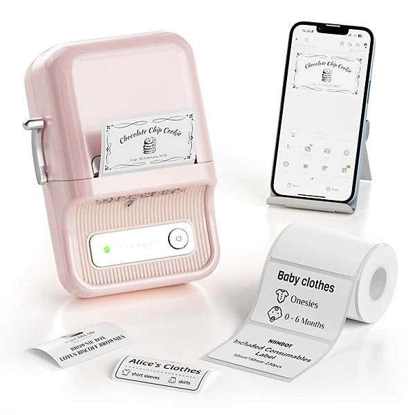 NiiMbot Label Printer NB-B21S Pink