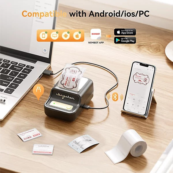 NiiMbot Label Printer NB-B21 PRO Black