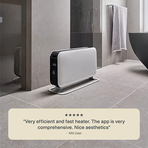 Mill | Portable Heater | CO1500MAXWIFI3 | Convection Heater | 1500 W | Suitable for rooms up to 14-18 m2 | White | IPX4