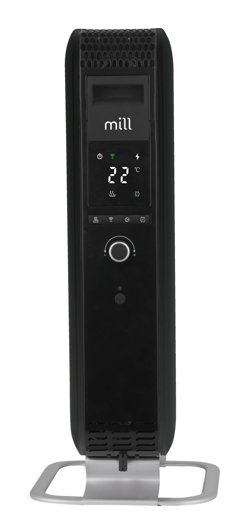 Mill | Heater | OIL1500WIFI3 Gentle Air | Oil Filled Radiator | 1500 W | Suitable for rooms up to 22 m2 | Black
