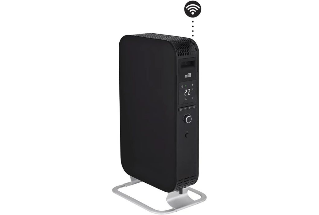 Mill | Heater | OIL1500WIFI3 Gentle Air | Oil Filled Radiator | 1500 W | Suitable for rooms up to 22 m2 | Black