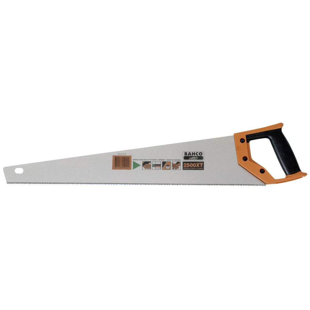BAHCO Hand Saw Blade 475 mm Comfort Handle (2500-19-XT-HP)